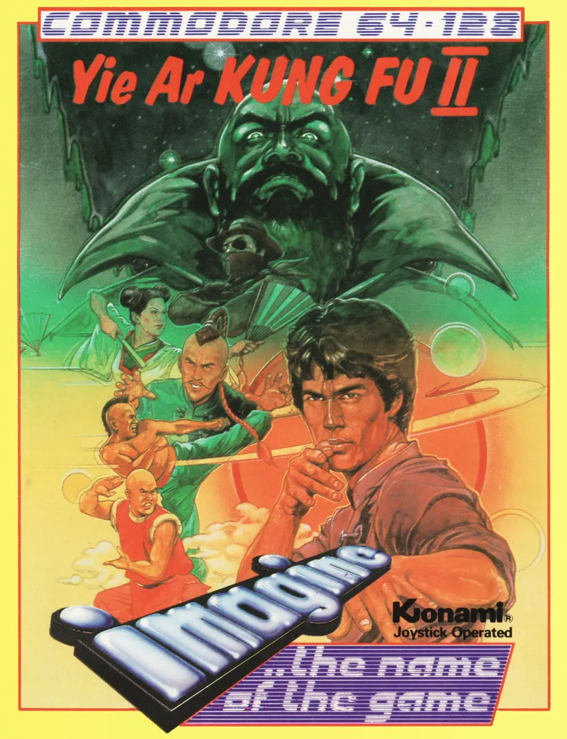 Yie Ar Kung-Fu II box art