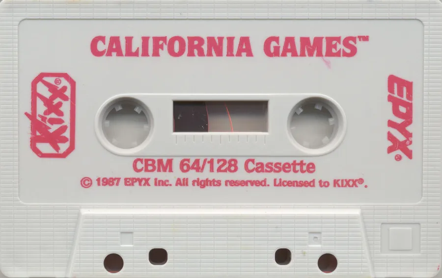 California Games cart