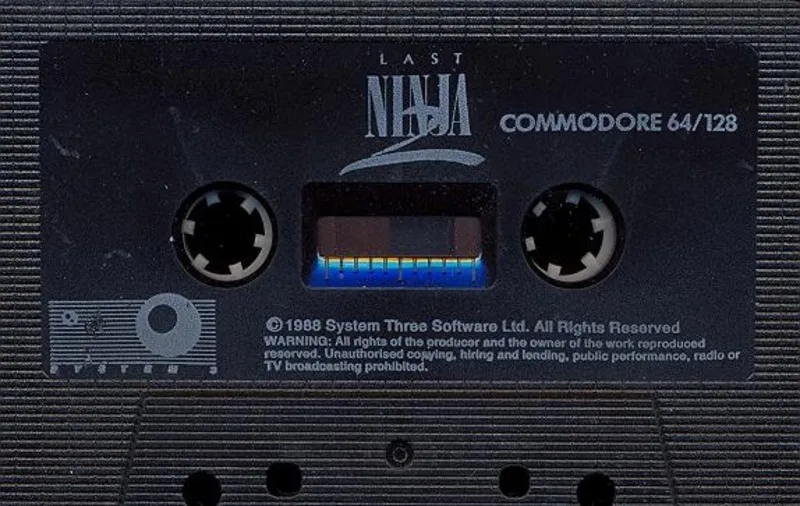 Last Ninja 2 cart