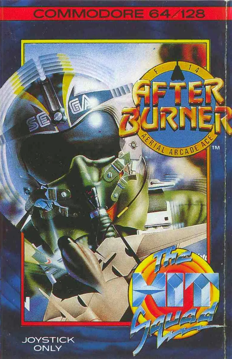 After Burner (European Version) box art