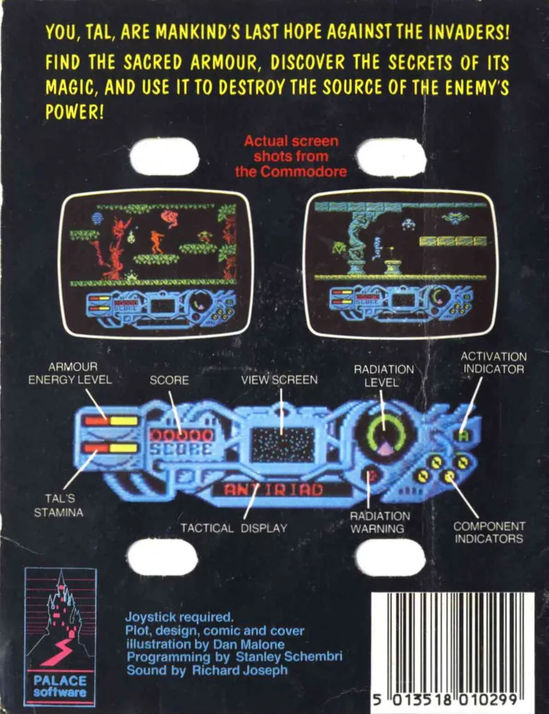 Rad Warrior box back