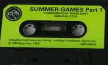 Summer Games cart
