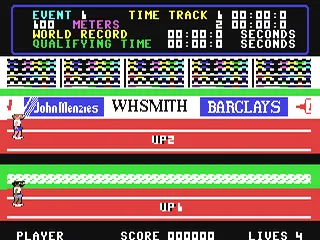 Backdrop artwork for Daley Thompson's Decathlon