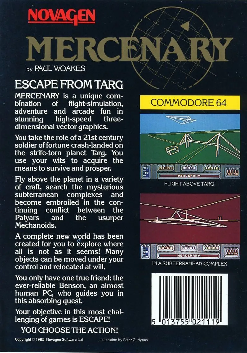 Mercenary box back