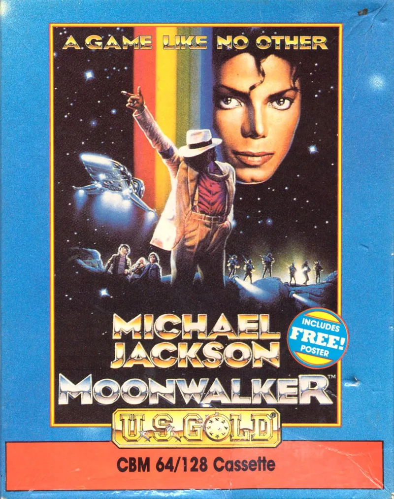 Michael Jackson: Moonwalker box art