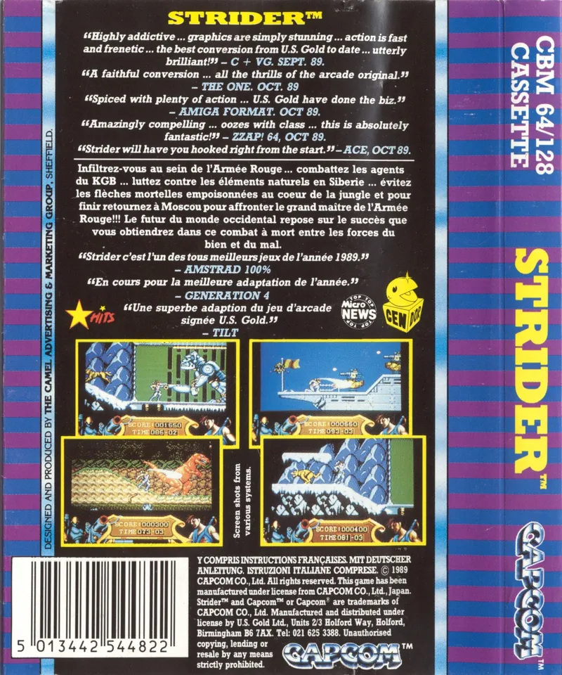 Strider box back