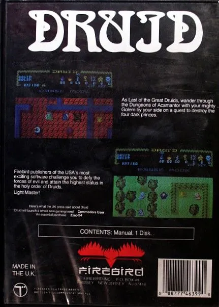 Druid box back