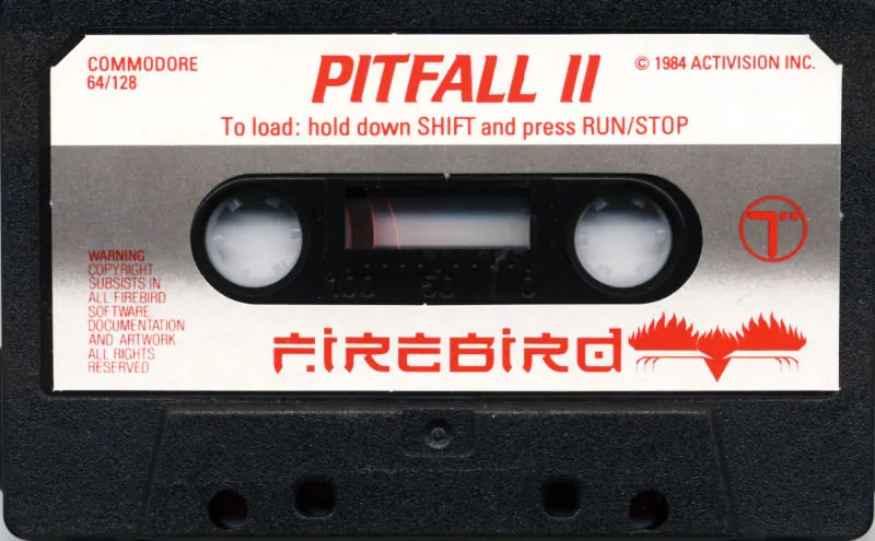 Pitfall II: Lost Caverns cart