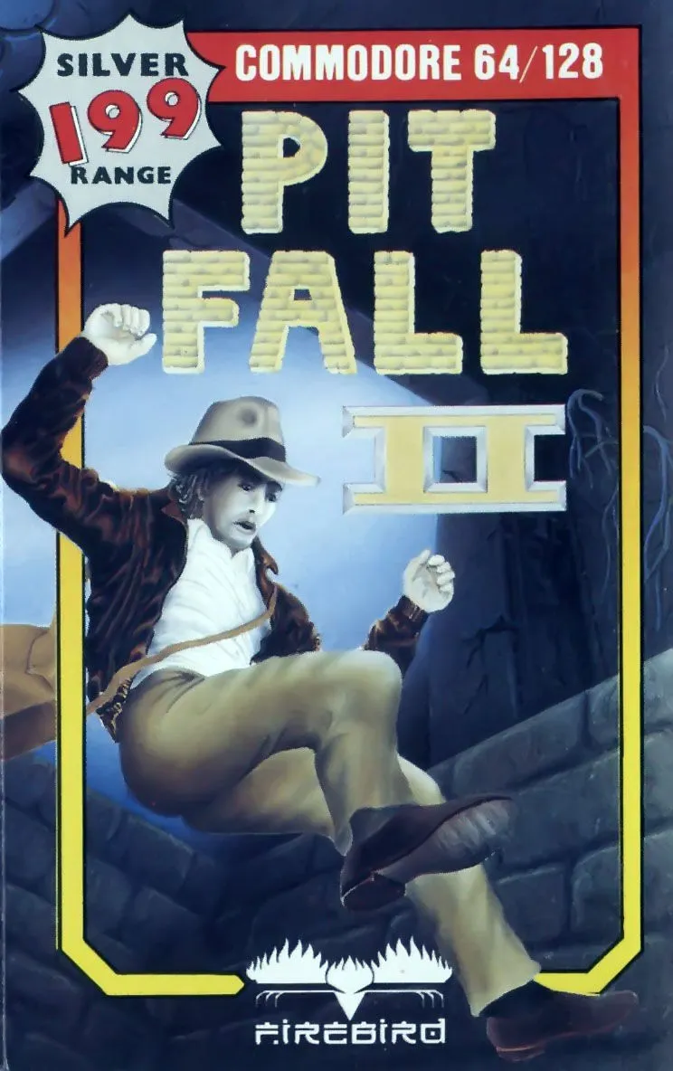 Pitfall II: Lost Caverns box art