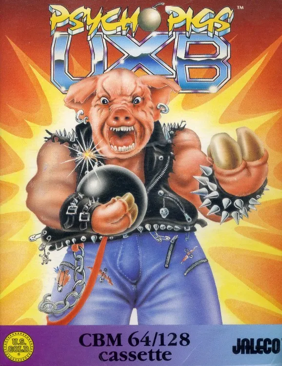 Psycho Pigs U.X.B. box art