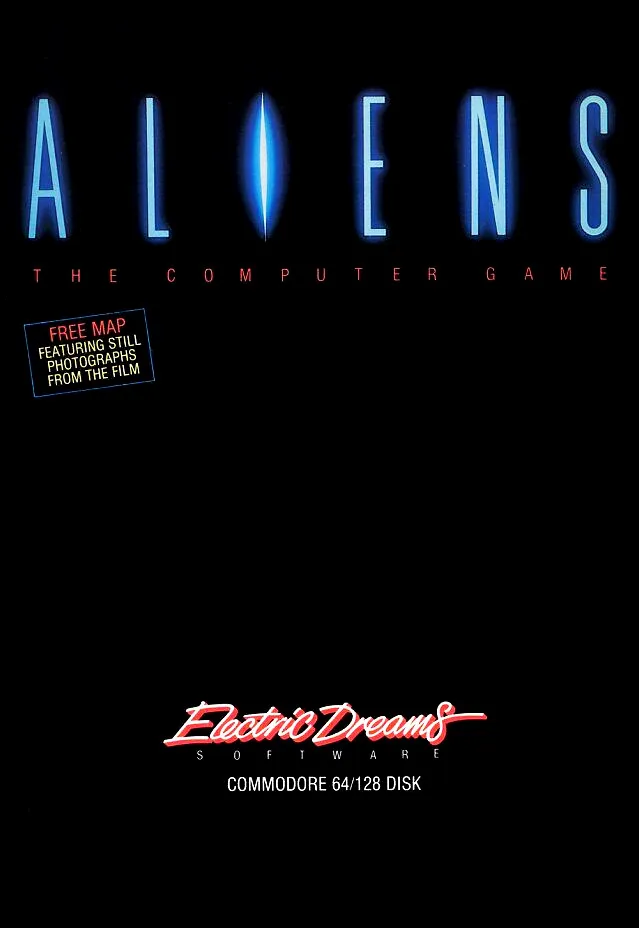 Aliens: The Computer Game (European Version) cover art for Commodore 64