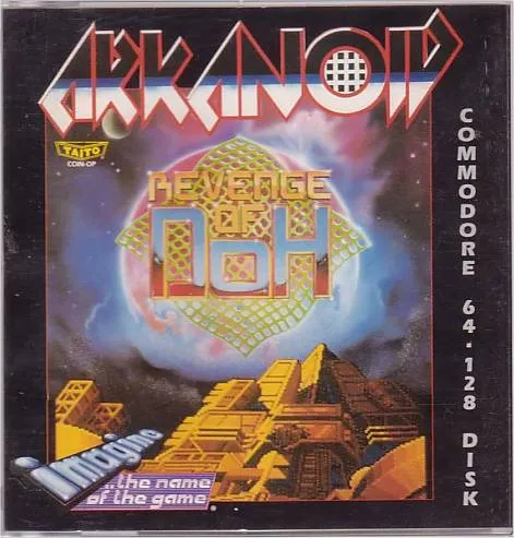 Arkanoid II: Revenge of Doh cover art for Commodore 64