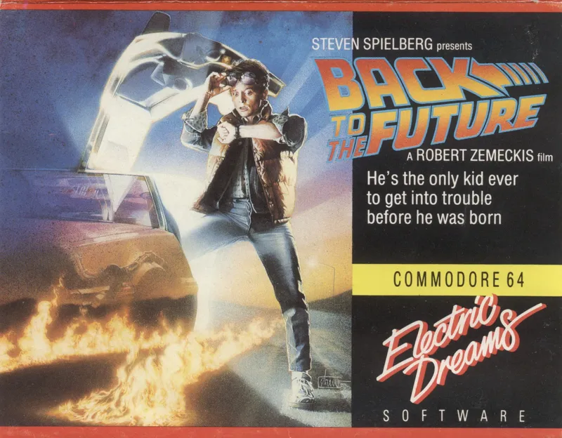 Back to the Future box art