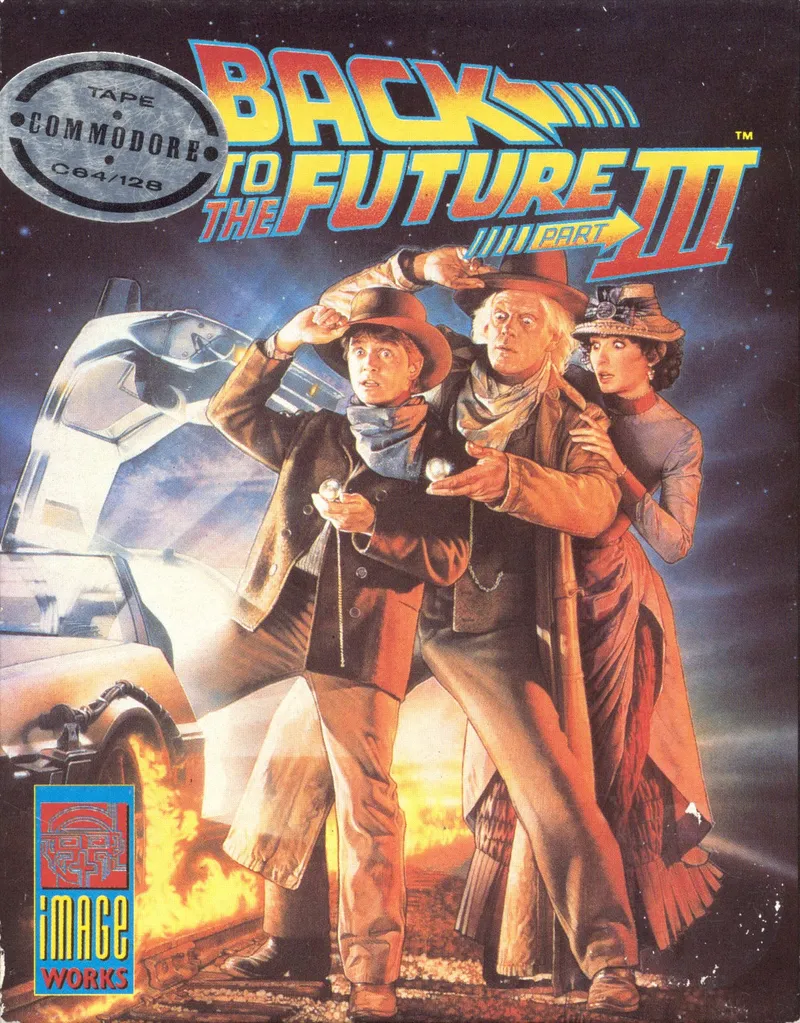 Back to the Future: Part III box art