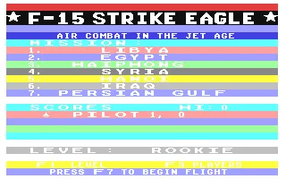F-15 Strike Eagle screenshot