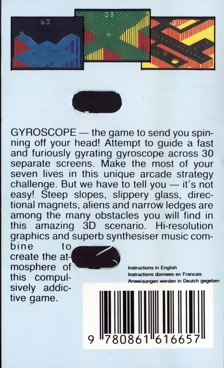 Gyroscope box back
