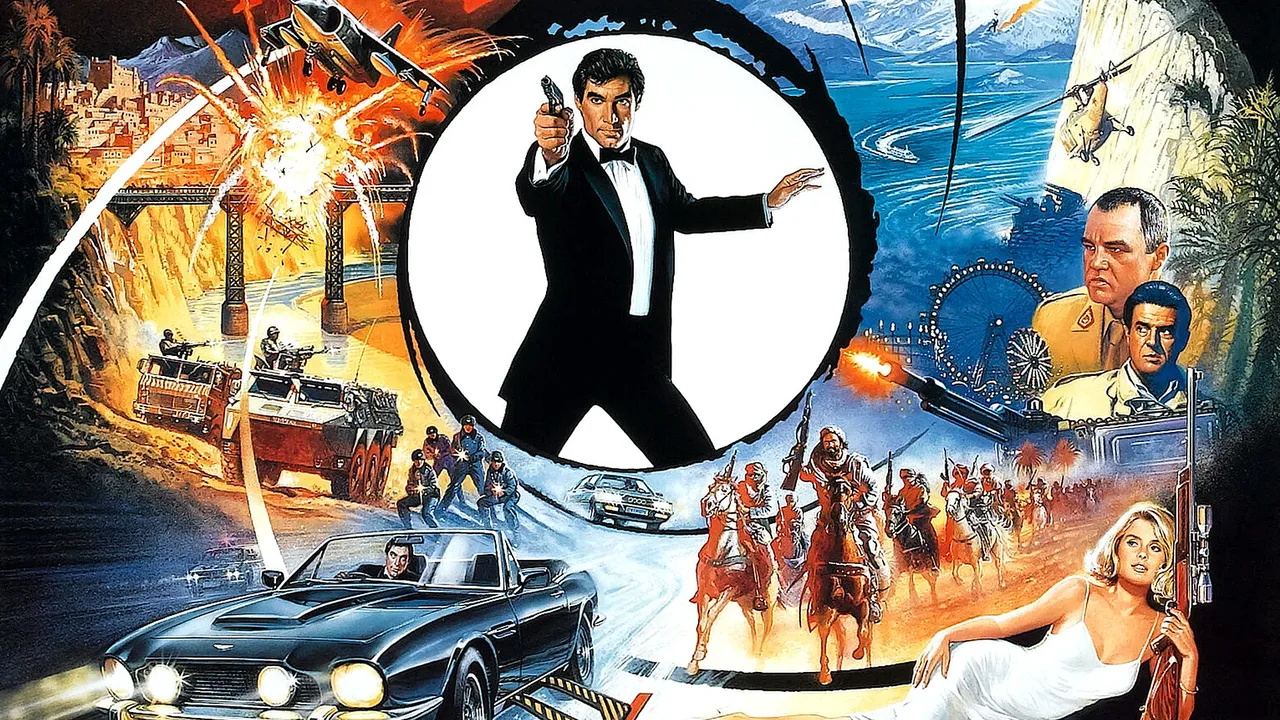 Backdrop artwork for James Bond 007 in The Living Daylights: The Computer Game