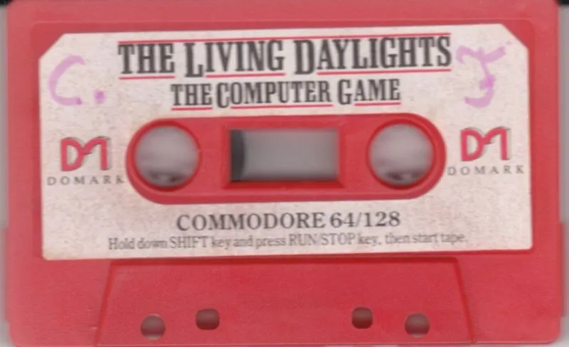 James Bond 007 in The Living Daylights: The Computer Game cart
