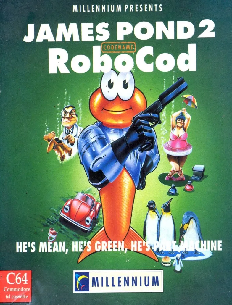 James Pond 2: Codename RoboCod box art