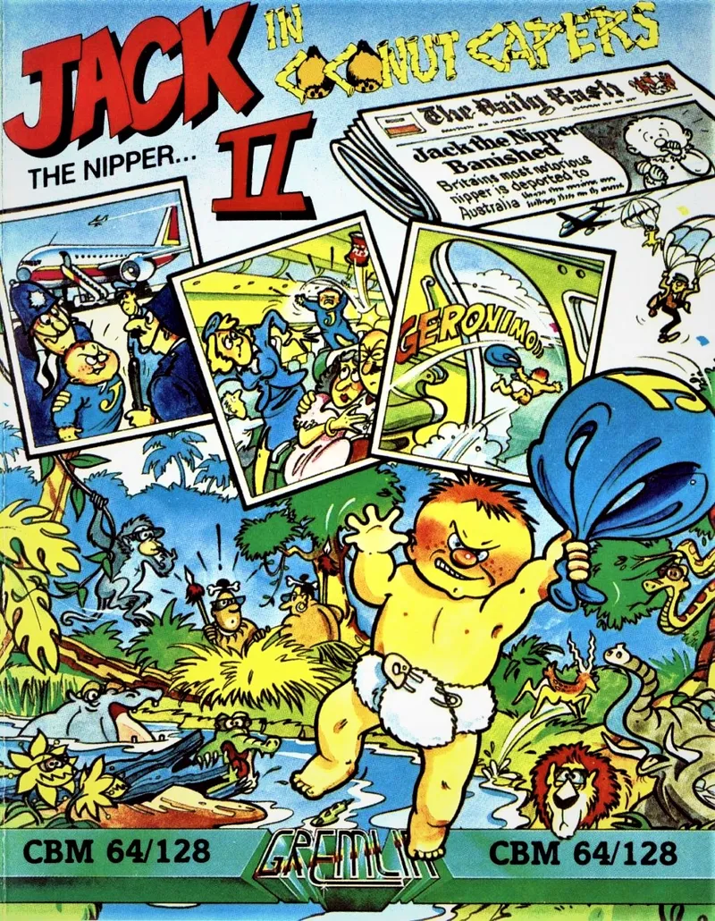Jack the Nipper II in Coconut Capers box art