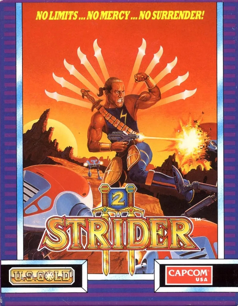 Strider 2 box art