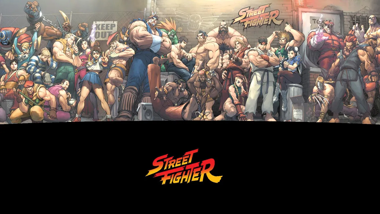 Backdrop artwork for Street Fighter