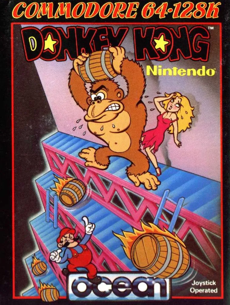 Donkey Kong (Ocean) box art