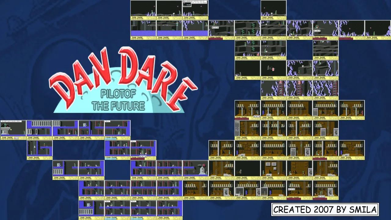 Backdrop artwork for Dan Dare: Pilot of the Future