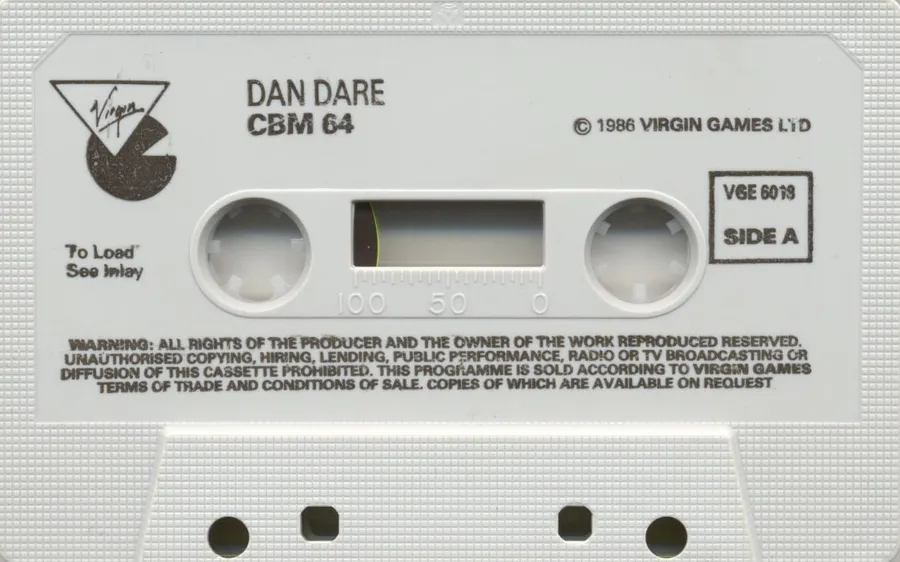 Dan Dare: Pilot of the Future cart