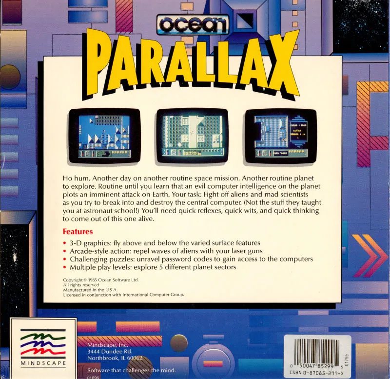 Parallax box back
