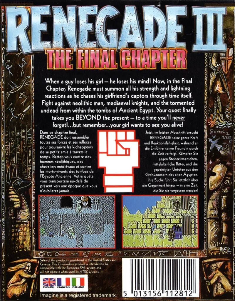 Renegade III: The Final Chapter box back