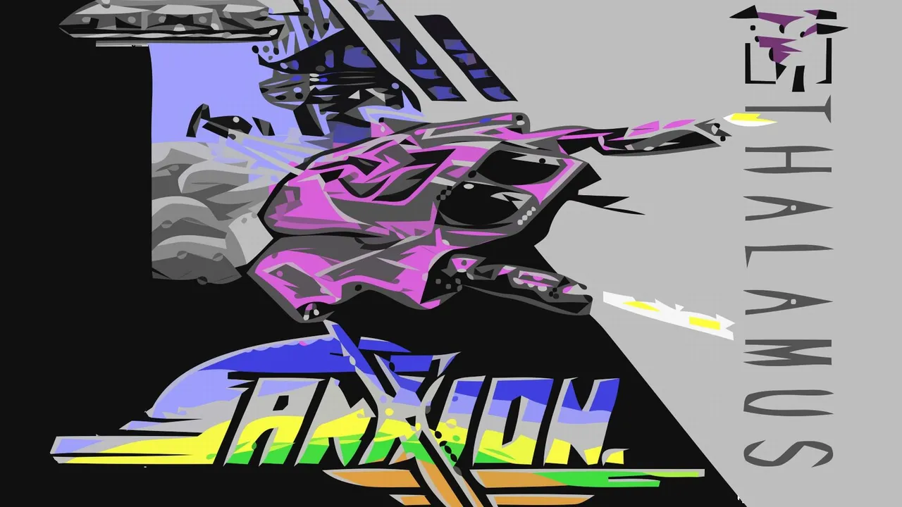 Backdrop artwork for Sanxion