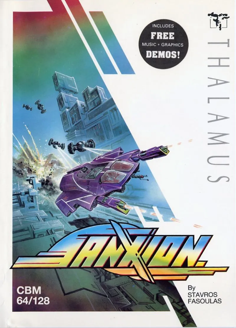 Sanxion box art