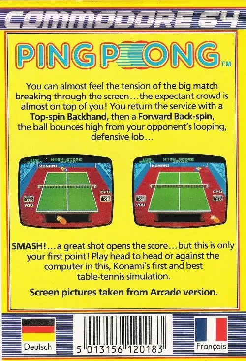Ping Pong box back
