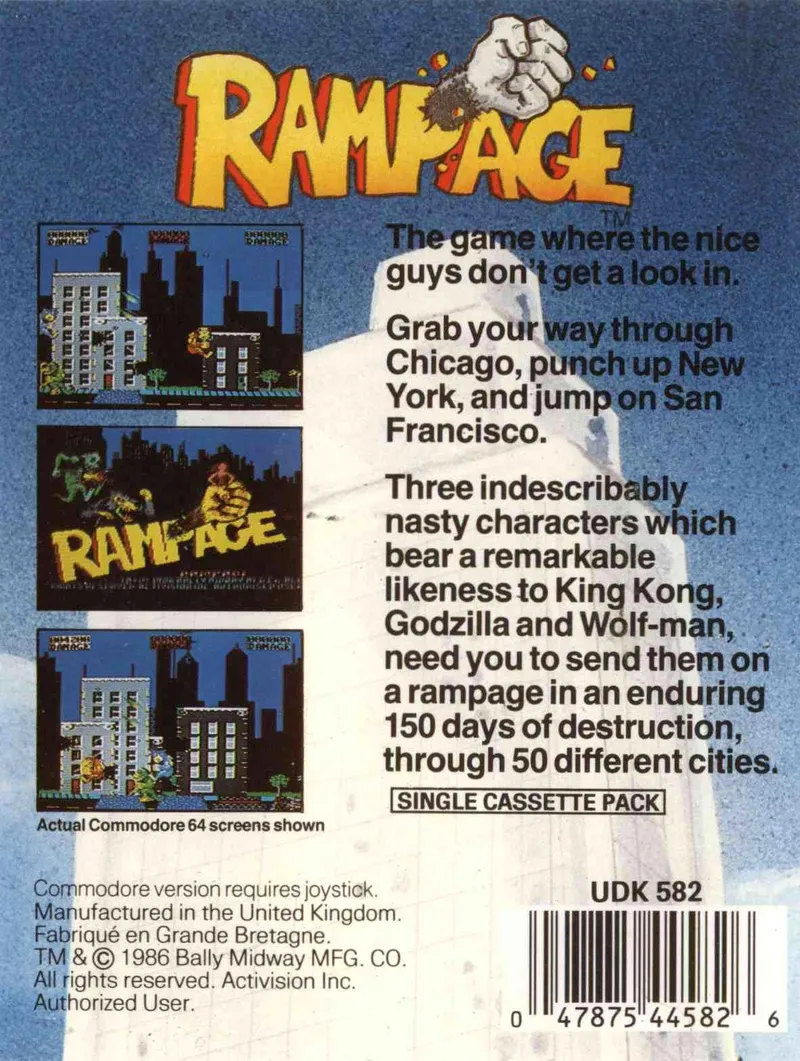 Rampage box back