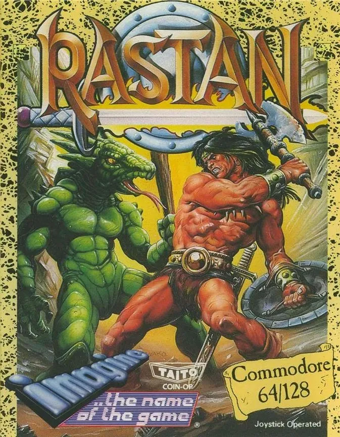 Rastan box art