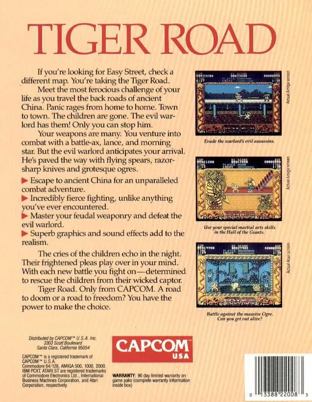 Tiger Road box back