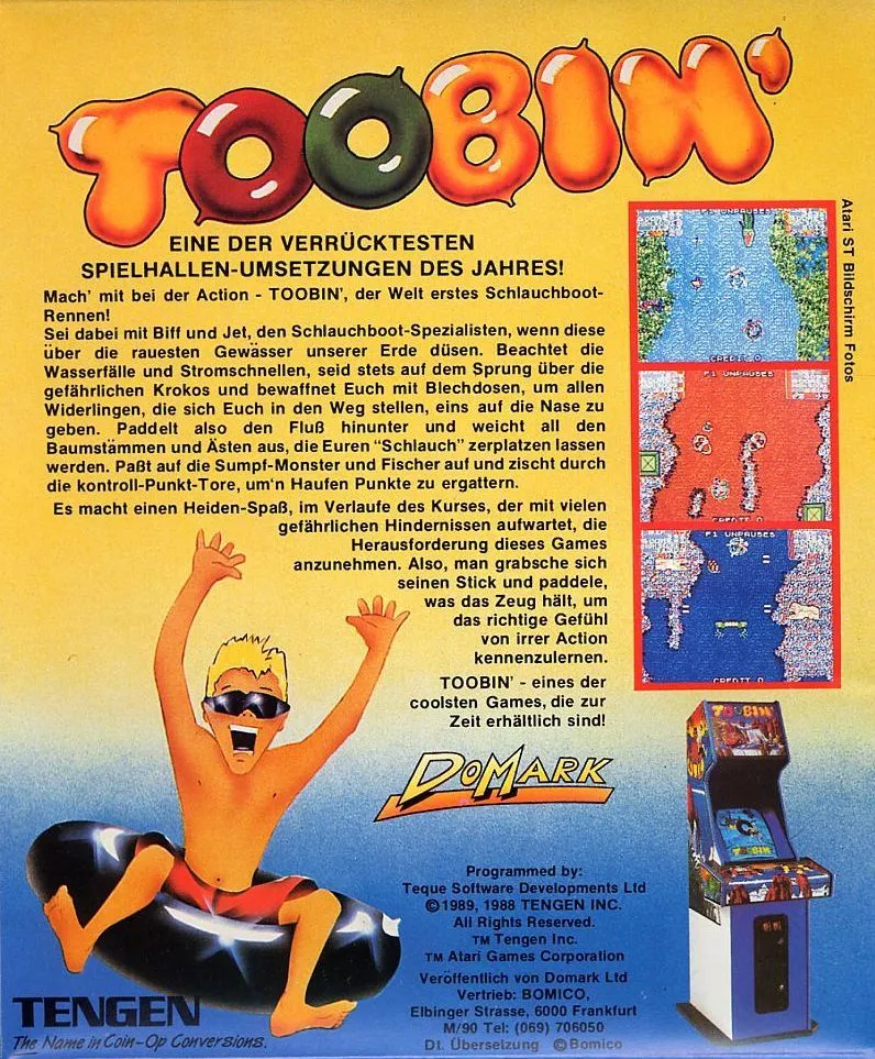Toobin' box back