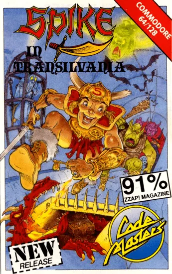Spikey in Transylvania box art