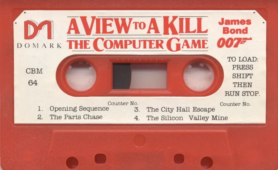 A View to a Kill: The Computer Game cart