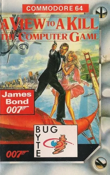 A View to a Kill: The Computer Game box art