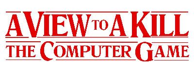 A View to a Kill: The Computer Game logo