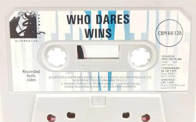 Who Dares Wins (Alligata Software) cart