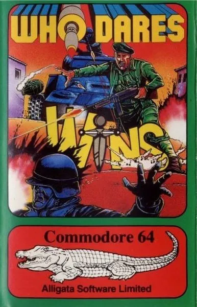 Who Dares Wins (Alligata Software) box art