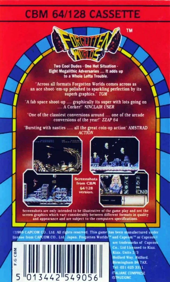 Forgotten Worlds box back