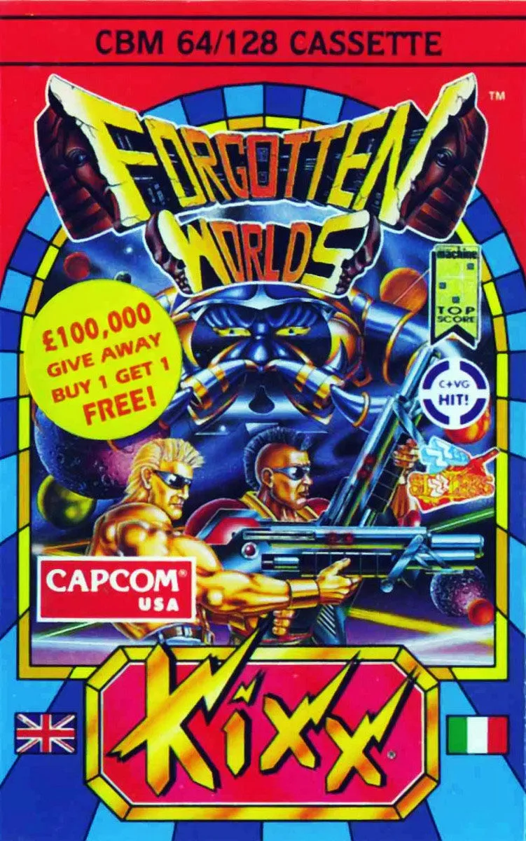Forgotten Worlds box art