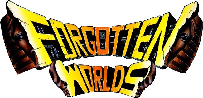 Forgotten Worlds logo