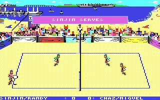Backdrop artwork for Kings of the Beach: Professional Beach Volleyball