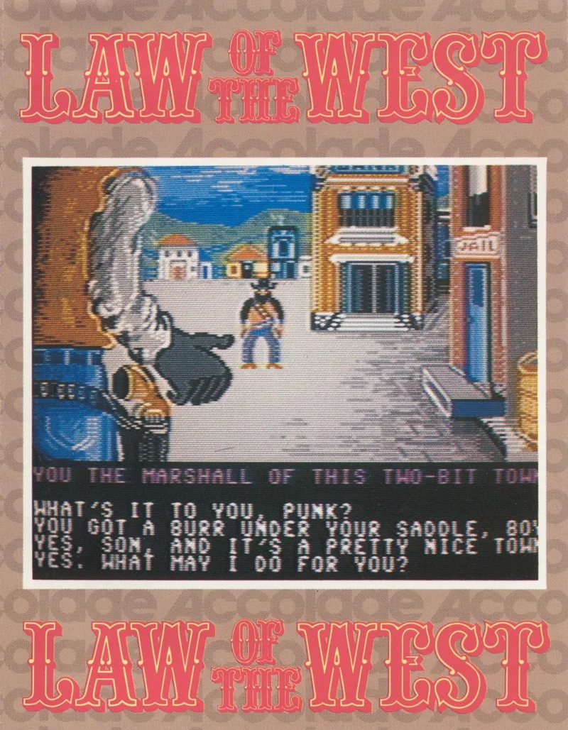 Law of the West box art