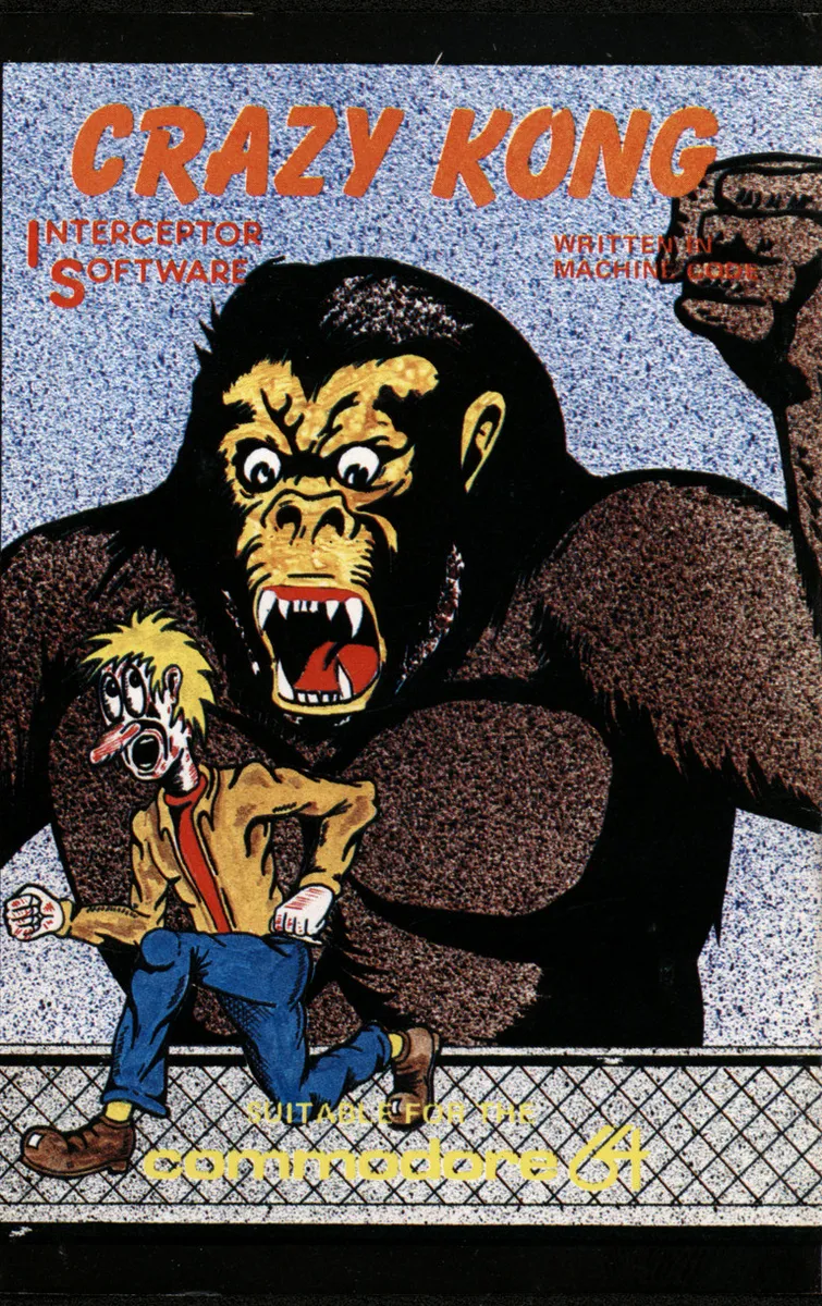 Crazy Kong 64 box art